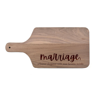 Marriage Definition Cutting Board
