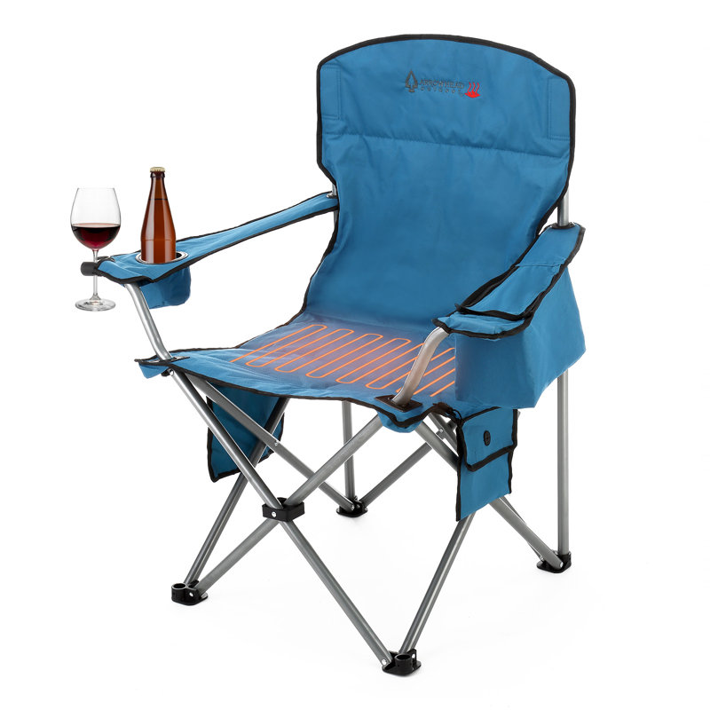Folding Camping Chair, Blue