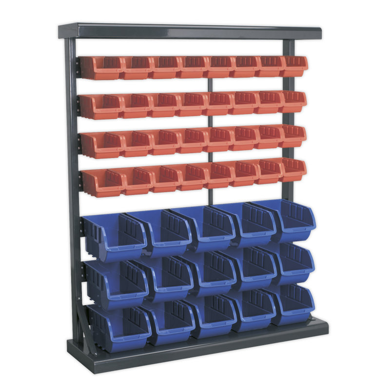 Elodia 94cm W Plastic Storage Rack