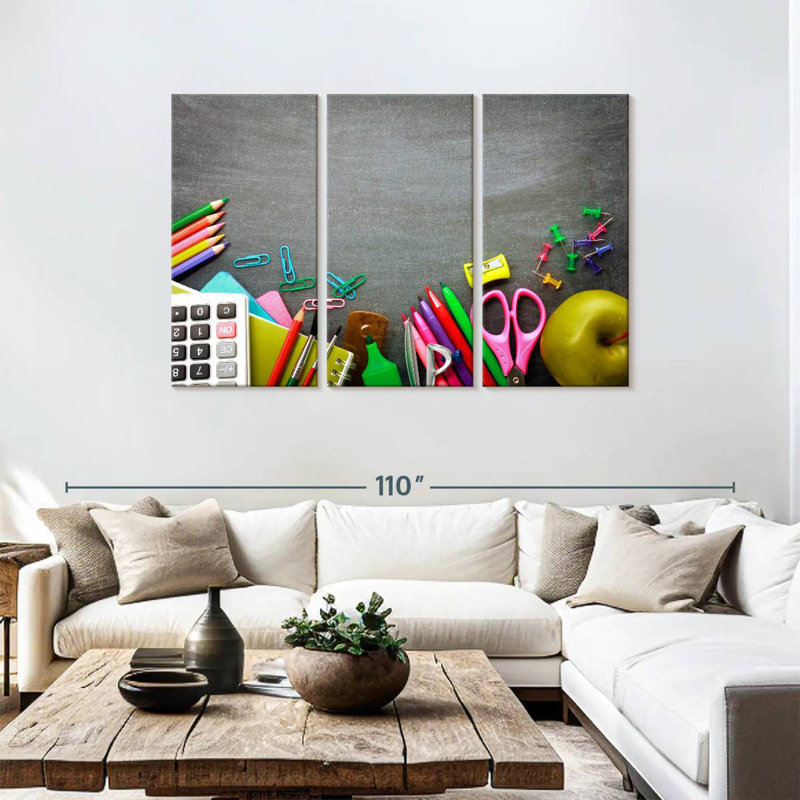 Senne Back To School Concept, 48" H x 74" W