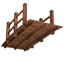 Pont de jardin en bois de sapin massif Halford-534422530