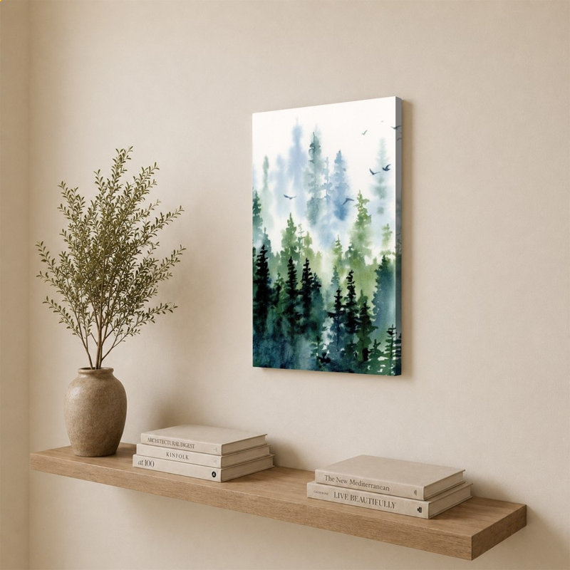 Treeline par Katrina Pete - Impression sur toile, H 30 po x l 20 po, Ne s’applique pas