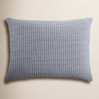 Pick Stitch Matelasse Sham