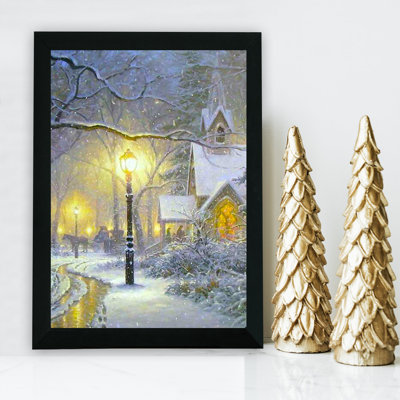 Decorative Framed MDF Painting
