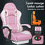 Brayden Studio Fabric Gaming Chair with Headrest-1169783388