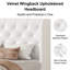 Lit plateforme tapissier Kewania Bedback-688915700-688915723