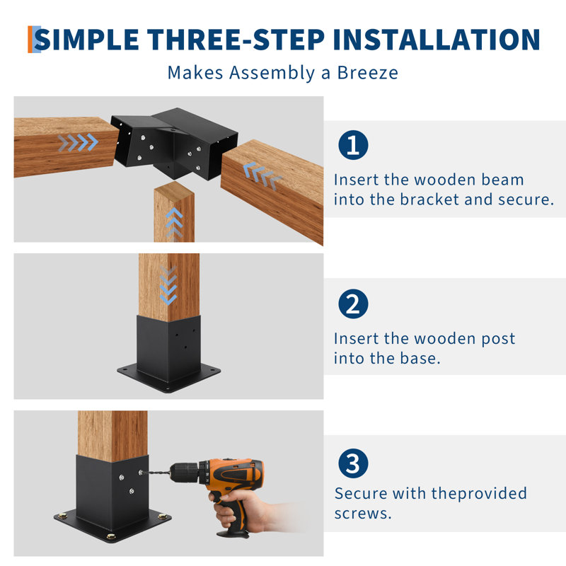 Pergola Corner Brackets