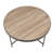 Industrial Style Round Coffee Table