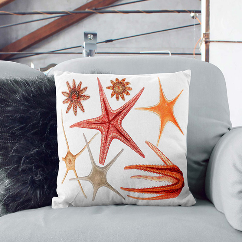 Square Throw Cushion, 40cm H x 40cm W x 15cm D