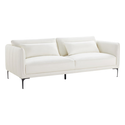 Rae 85" Genuine Leather Sofa