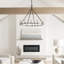 Chapman & Myers Darlana Medium Single Ring Chandelier-51203293-51177736