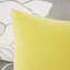 Édredon très grand taupe gris / jaune - coton imprimé, 3 coussins décoratifs, édredon en coton lavable à la machine gris / jaune, jupe de lit