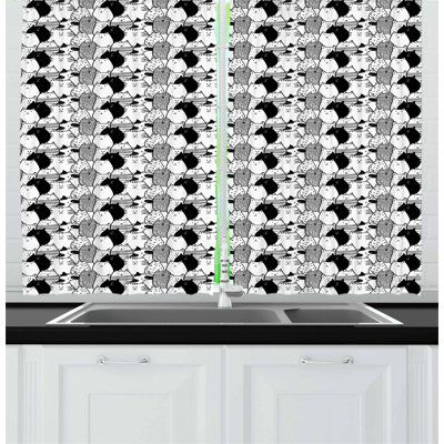 Tailored Kitchen Curtain