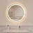 Round Frameless LED Bathroom Vanity Mirror-1426489205