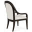 Chaise avec accoudoirs rembourrée Nina