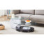 Table basse simple ovale double en verre transparent-1001008849