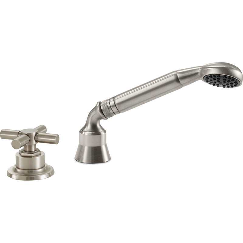 Descanso Tub Filler with Diverter, Polished Chrome