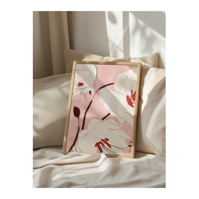 Peinture décorative encadrée