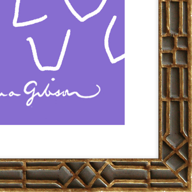 Chrysanthemums Giclee Print by Dana Gibson, Brown
