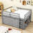 Jakilah Kids Loft Bed with Drawers-991918702-991918696