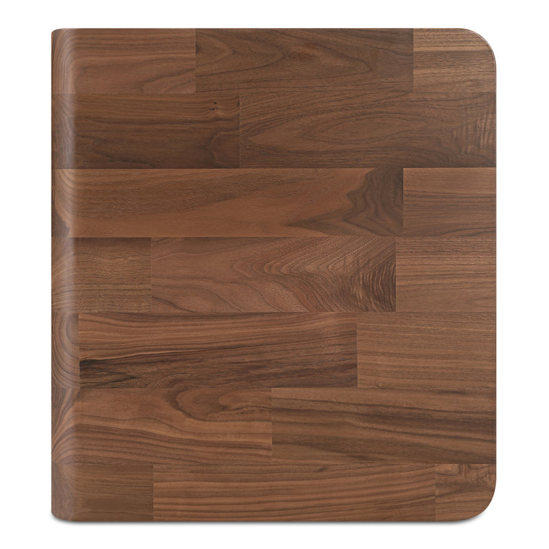 Carrie Side Table Walnut, Walnut