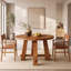 Walnut Solid Wood Base Dining Table