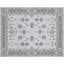 Tapis ivoire / acier en laine Bungalow Rose-1381736231