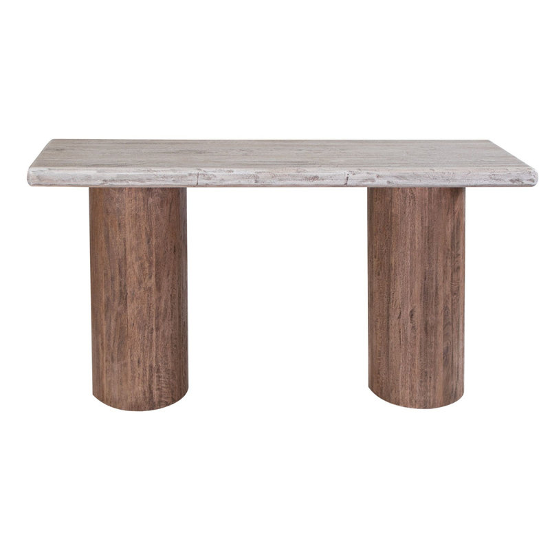 Console en bois massif Gaudencio