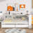 Bed With L-Shaped Bookcases,Drawers-457792807