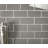 Metro 3 in. x 6 in. Glass Straight Edge Subway Wall & Pool Tile-143716874