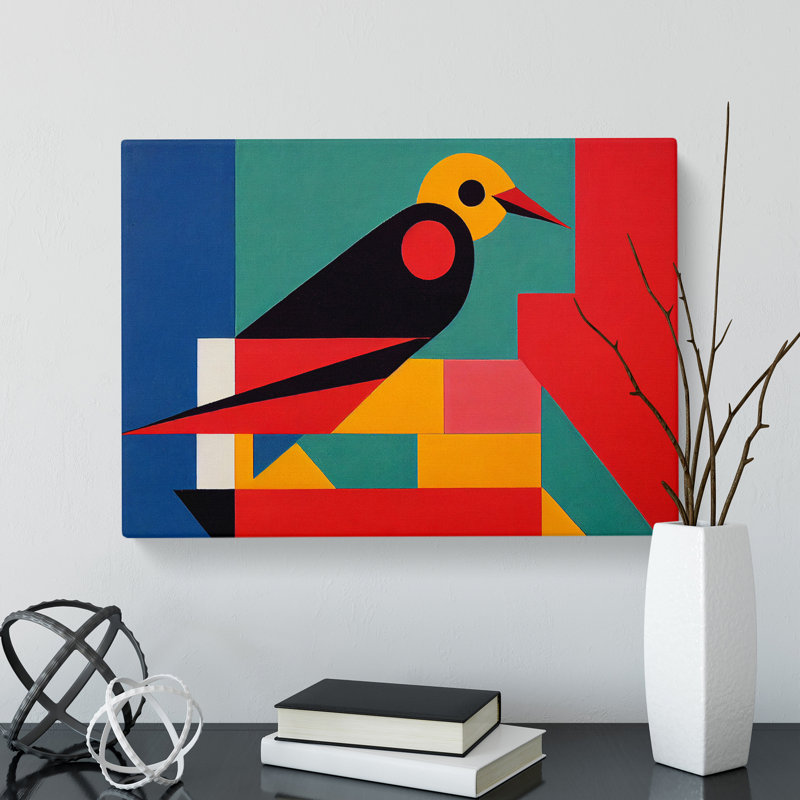 Overwhelming Bird - Wrapped Canvas, 50cm H x 76cm W x 3cm D
