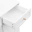 Amma Elegant Shoe Cabinet With Curved Top Plate, White, For Entryway, Living Room, Adjustable Shelves, Build Arched Door In Shelves And Spacious Desktop, Stylish-121507023