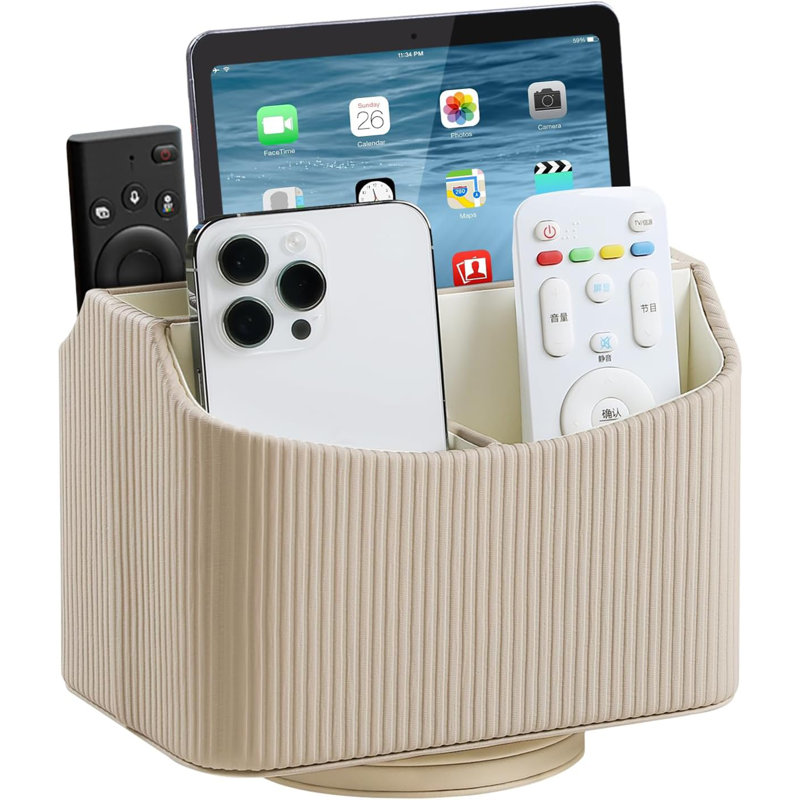Support de rangement pour table de chevet 360 °