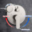1 Handle Roman Tub Faucet with Diverter-69944507