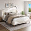 Lit plateforme tapissier Romano Boucle-1072328523