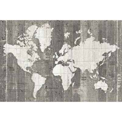 Carte de l'ancien monde neutre