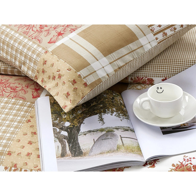 Cotton Duvet Cover Set, Double Duvet Cover  + 2 Standard Pillowcases