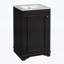 Meuble-lavabo moderne de 20 pouces avec lavabo en céramique-117981624