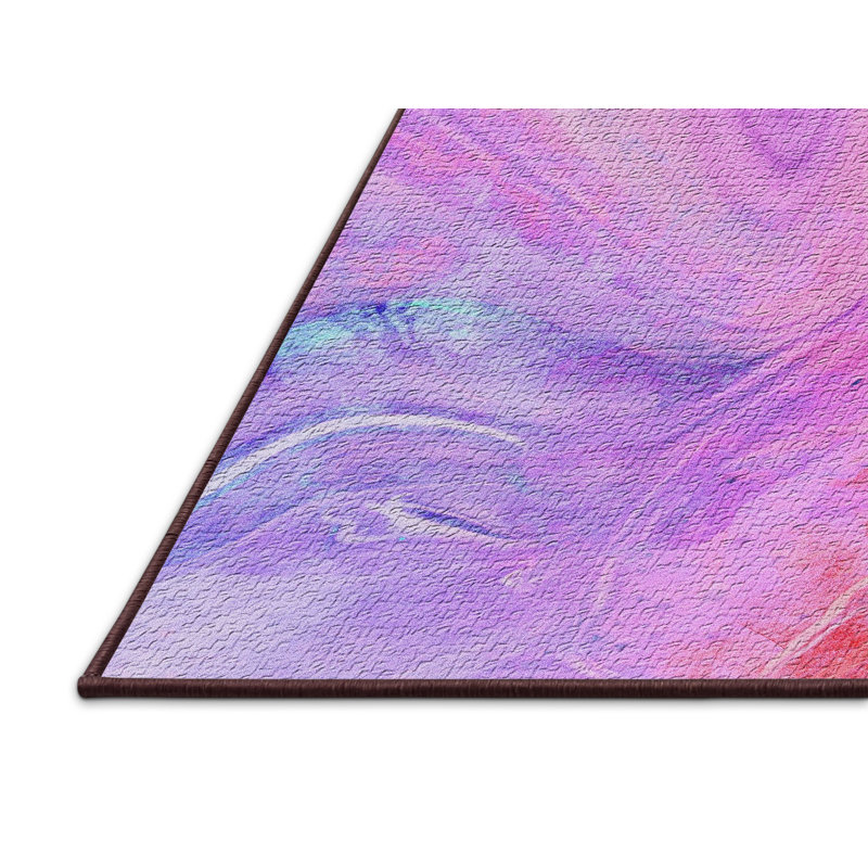 Abstract Indoor Rug, Rectangle 3' x 5'