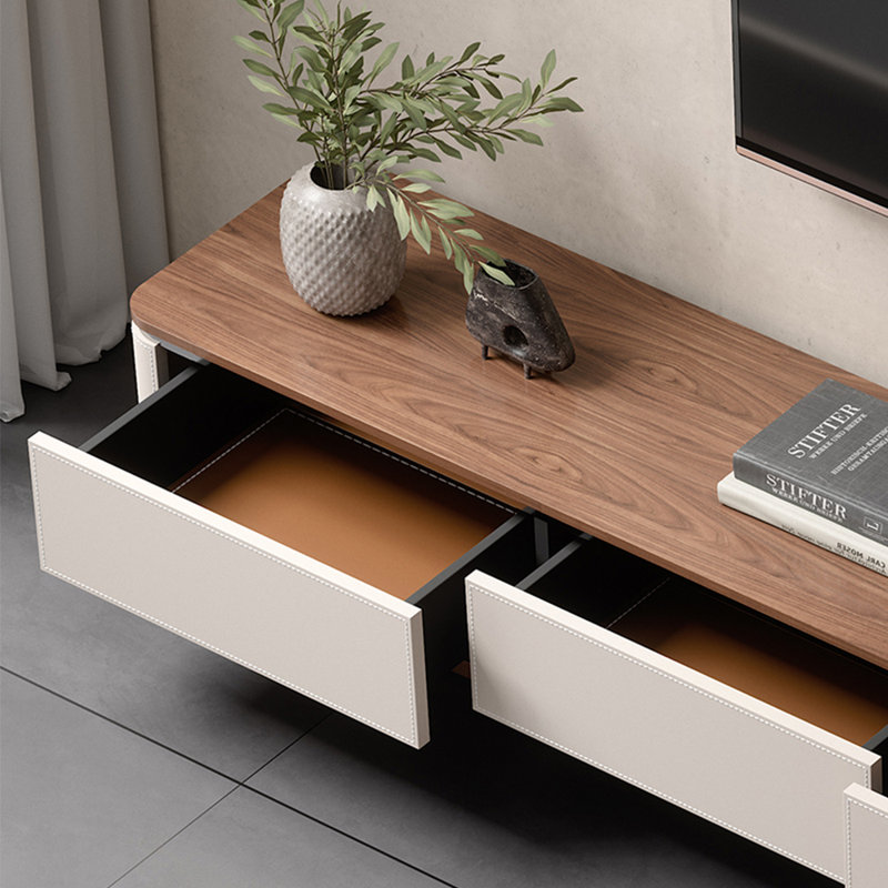 Meuble télé de style rétro avancé, 78.74"