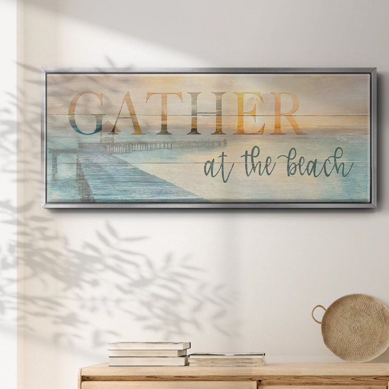 Gather at- Framed Canvas