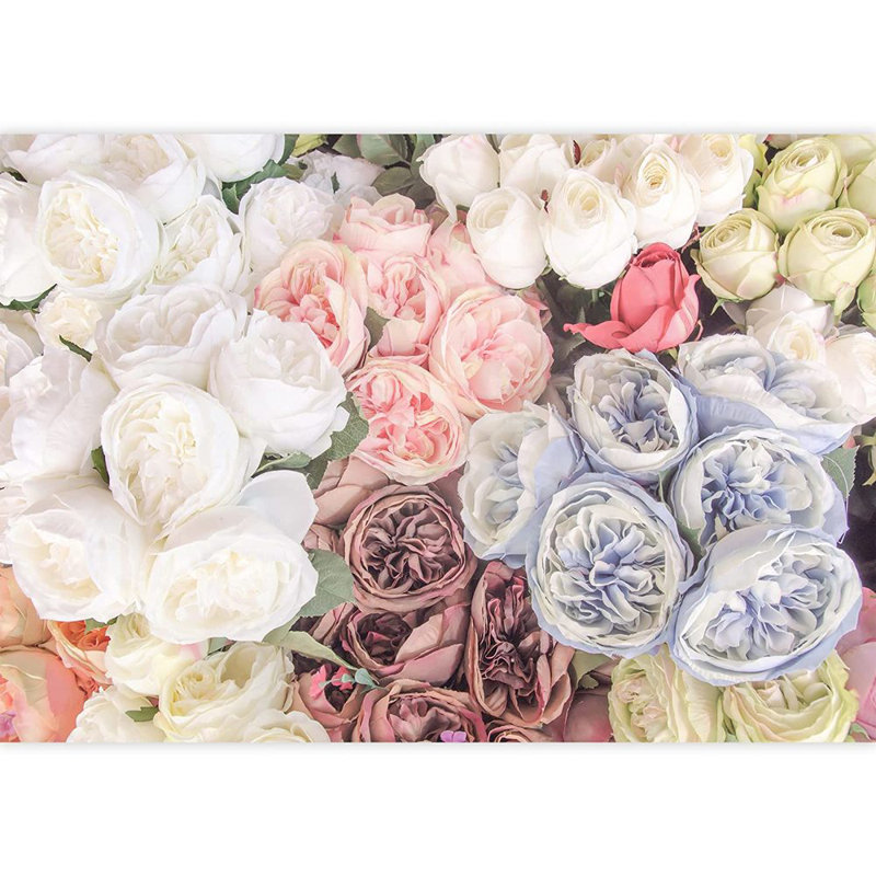 Peel & Stick Floral Border, 100" L x 144" W