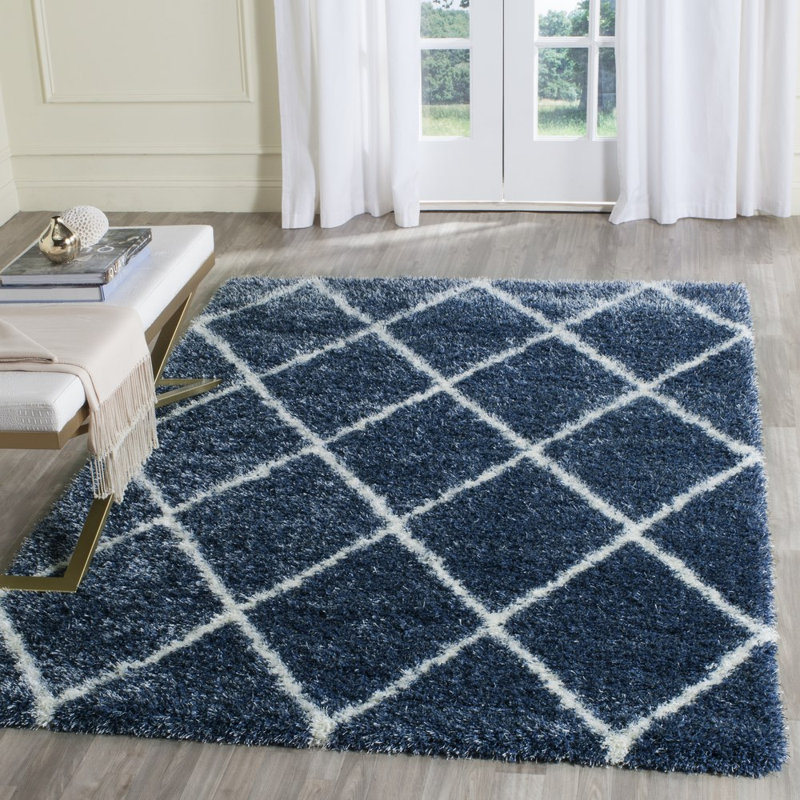 Amhold Shag Performance Geometric Rug