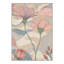 Tapis beige / rose / bleu / vert lavable à la machine Botanique avec envers antidérapant-128992562