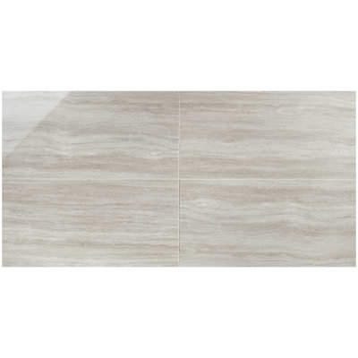 Nashville 24x48 Polished Travertine Look Porcelain Tile