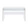 Eliana 2 Drawer Writing Desk with Tempered Glass Base