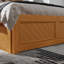 Lit plateforme en bois massif avec lit gigogne double Jeinny-705757290
