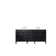 Dussault 72" W Double Vanity
