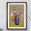 Flowers in a Vase by Odilon Redon - Picture Frame Painting-62801698-62801700