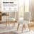 Jeremias Modern Upholstered Dining Chairs Set with Solid Wood Legs-373542532-373542535